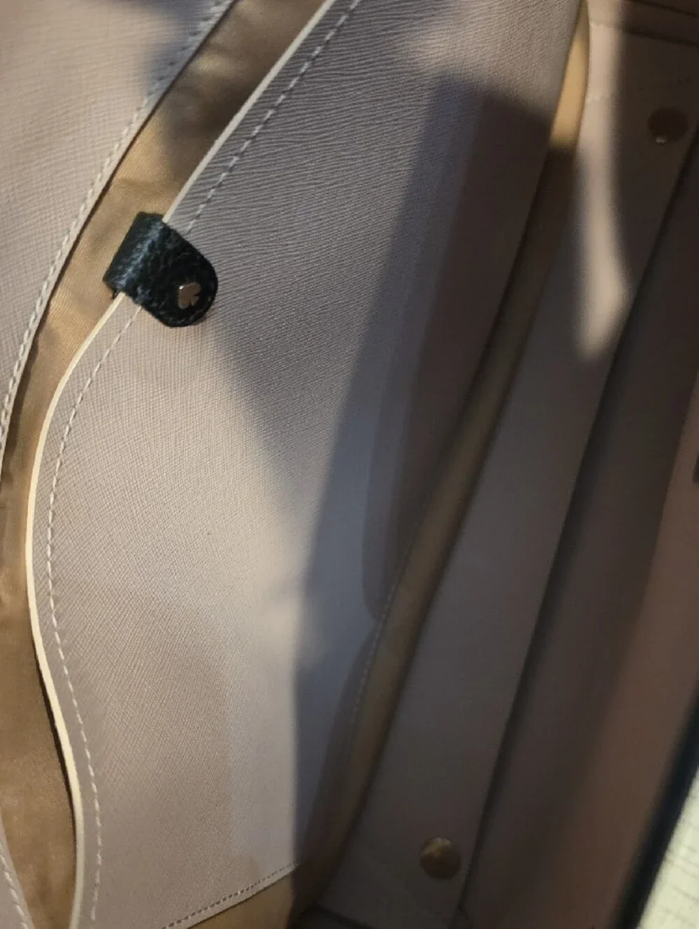 kate spade Black Pebbled Leather Briefcase Tote